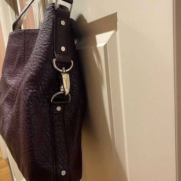 Jewell Thirty One purple faux pebble grain leather bag - Picture 6 of 7